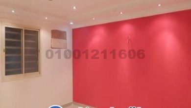 نقاش المعادى (01001211606) شغل نقاشة تأسيس وتشطيب تشطيبات بلس