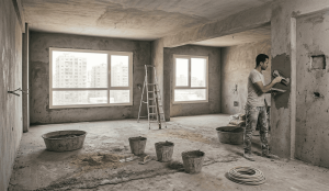 أعمال المحارة في تشطيب الشقق الأنواع والتكلفة والأخطاء التي يجب تجنبها
