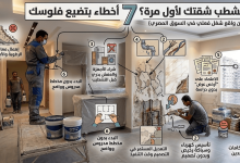 بتشطب شقتك لأول مرة؟ 7 أخطاء بتضيع فلوسك (من واقع شغل فعلي في السوق المصري)