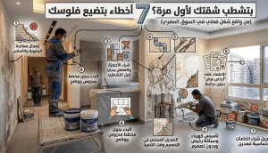بتشطب شقتك لأول مرة؟ 7 أخطاء بتضيع فلوسك (من واقع شغل فعلي في السوق المصري)