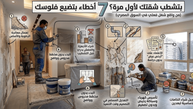 بتشطب شقتك لأول مرة؟ 7 أخطاء بتضيع فلوسك (من واقع شغل فعلي في السوق المصري)