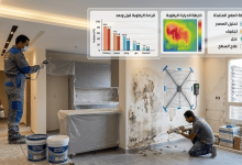 رطوبة الحيطان بعد التشطيب – السبب الحقيقي والحل من تجربة شغل