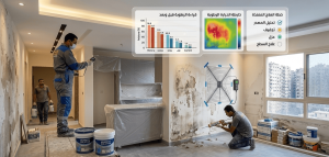رطوبة الحيطان بعد التشطيب – السبب الحقيقي والحل من تجربة شغل